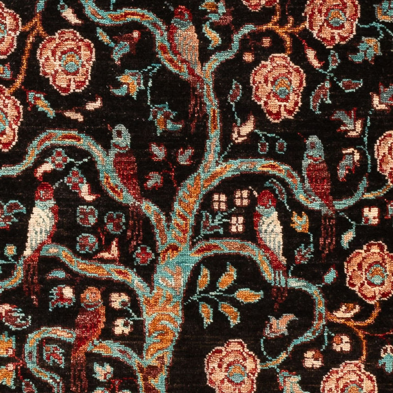Tapis de couloir Tapis Ziegler - Ariana - 200 x 79 cm - noir