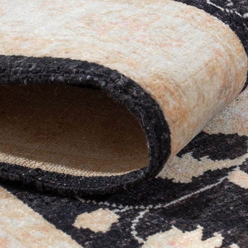 Tapis de couloir Tapis Ziegler - 211 x 78 cm - noir