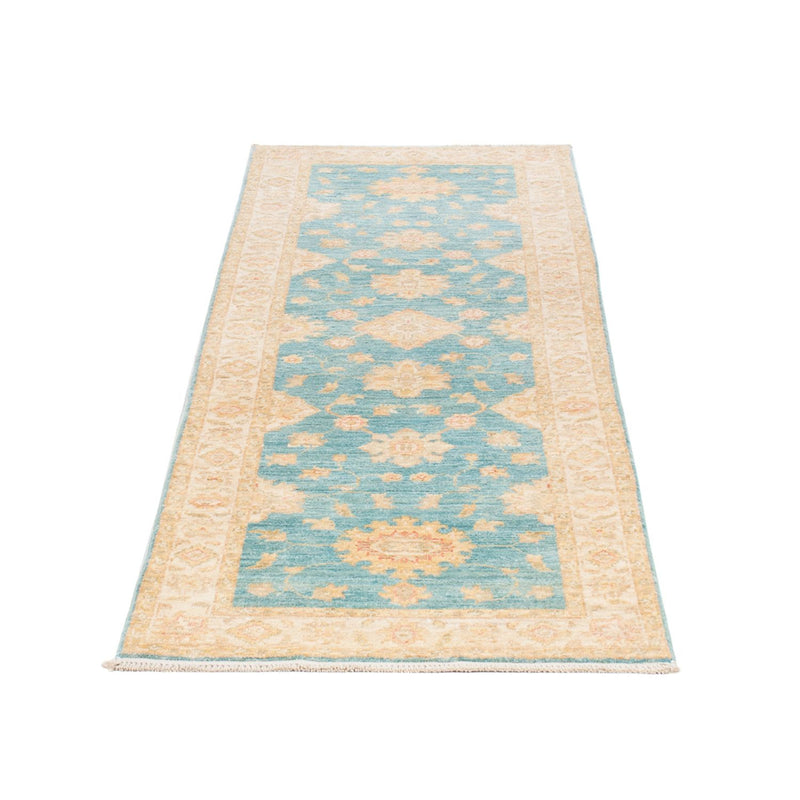 Tapis de couloir Tapis Ziegler - 209 x 61 cm - turquoise