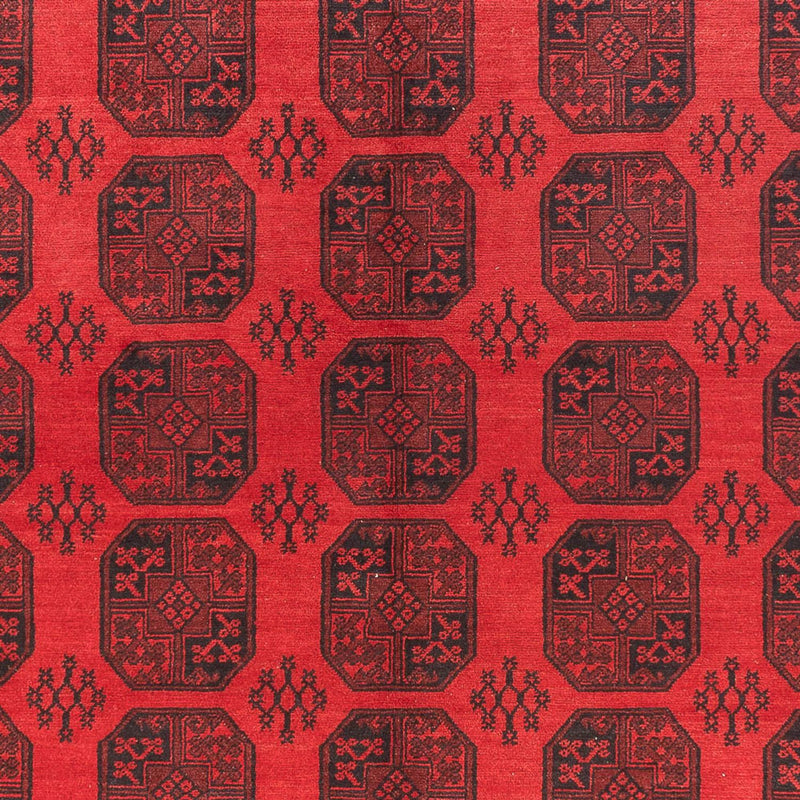 Tapis afghan - Filpa - 384 x 295 cm - rouge