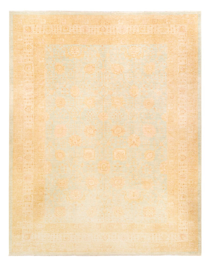 Tapis Ziegler - 394 x 309 cm - bleu clair