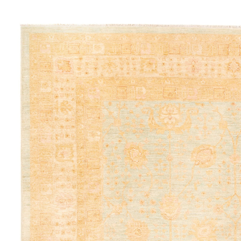 Tapis Ziegler - 394 x 309 cm - bleu clair