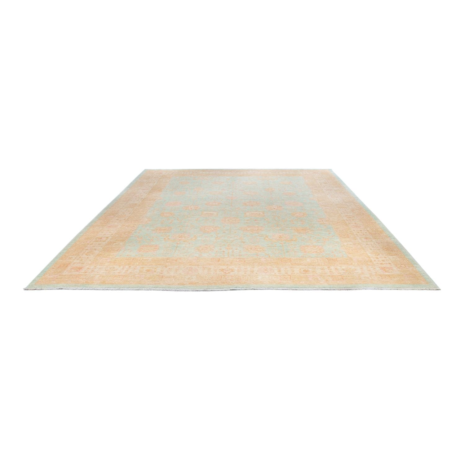Tapis Ziegler - 394 x 309 cm - bleu clair