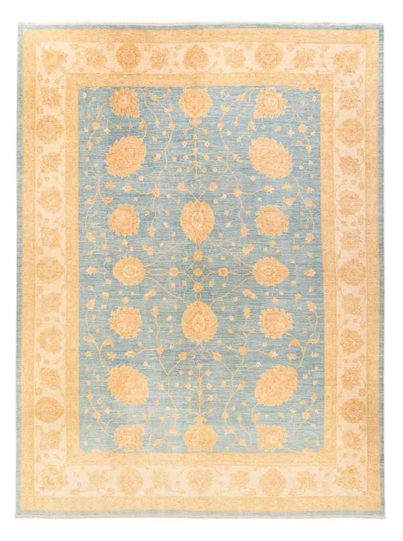 Tapis Ziegler - 391 x 295 cm - bleu