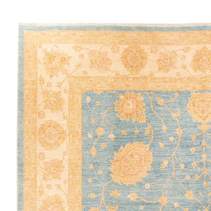 Tapis Ziegler - 391 x 295 cm - bleu