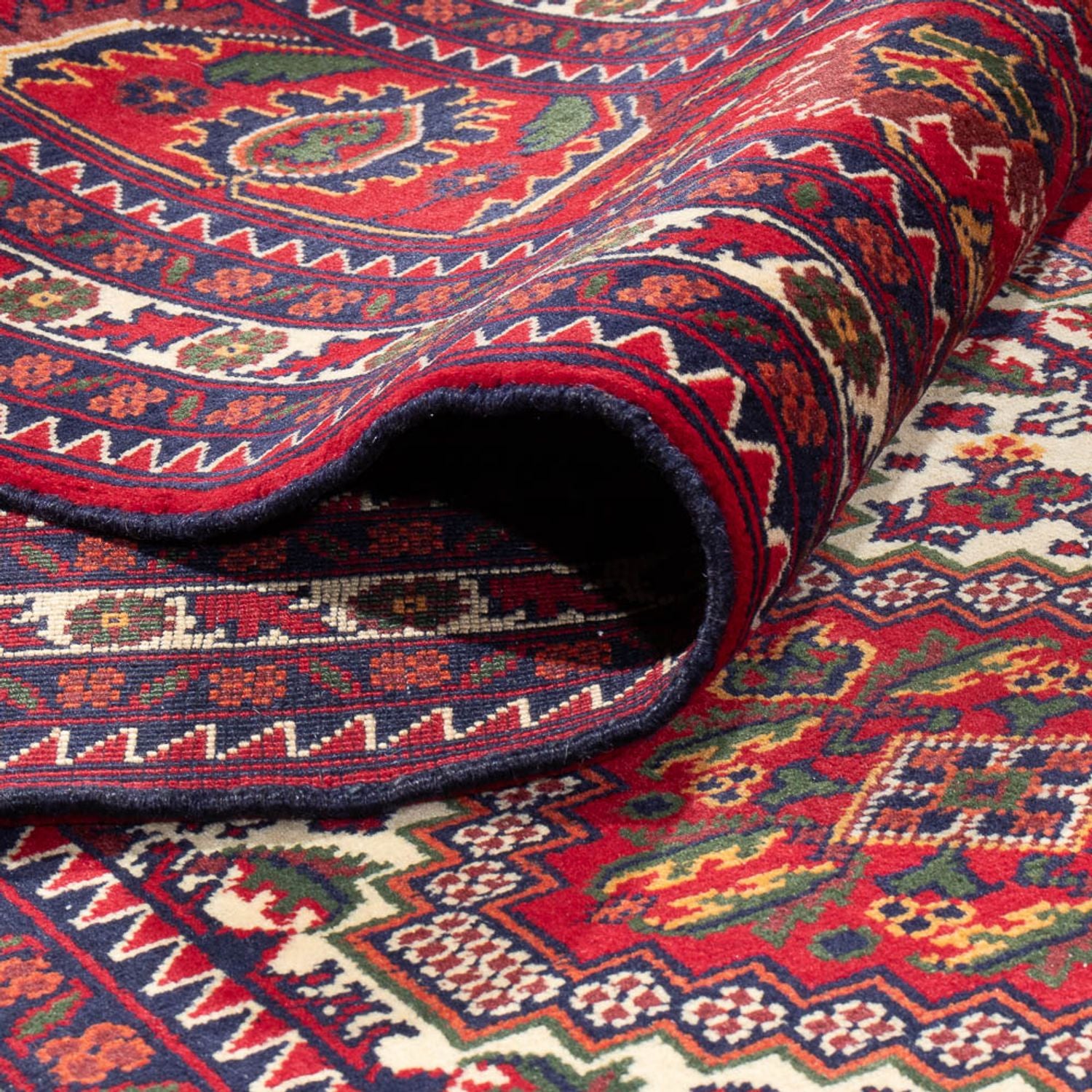 Tapis afghan - Royal - 385 x 300 cm - multicolore
