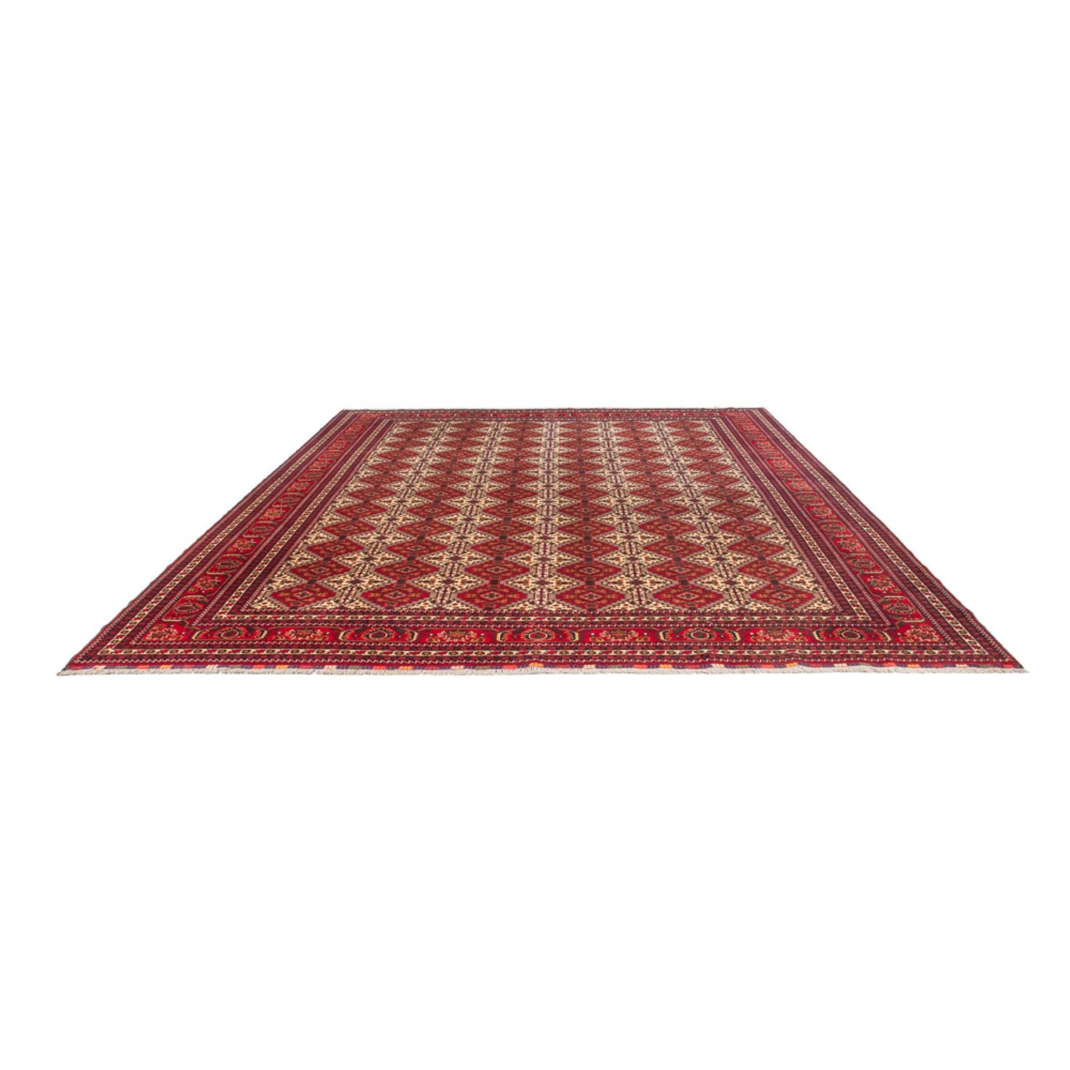 Tapis afghan - Royal - 385 x 300 cm - multicolore