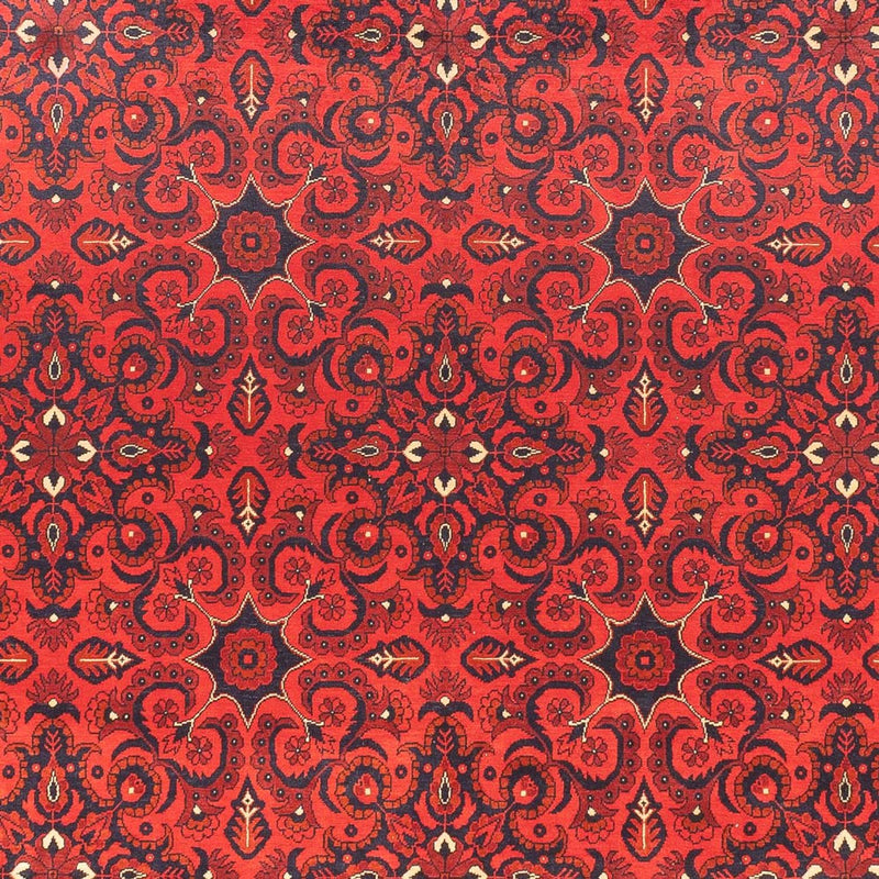 Tapis afghan - Kunduz - 379 x 297 cm - rouge