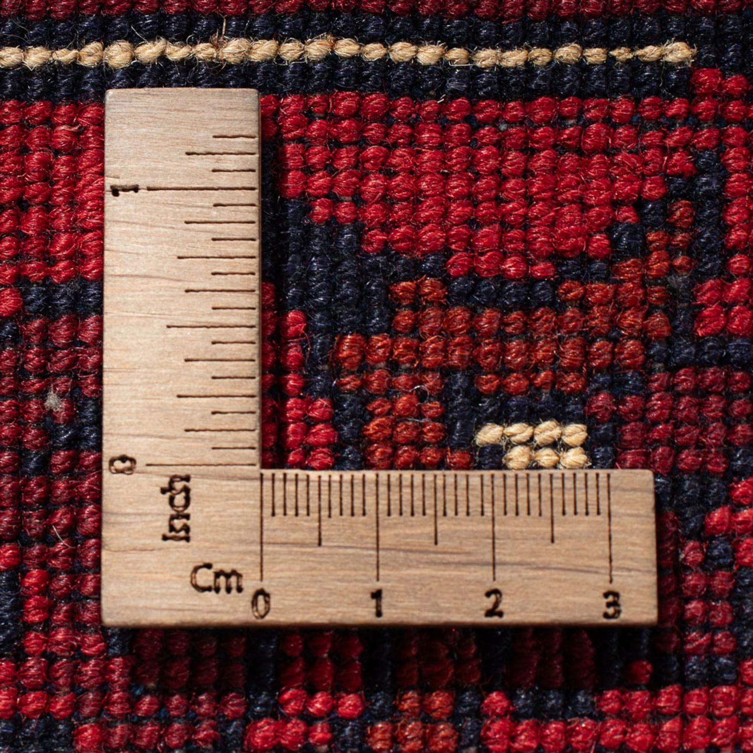 Tapis afghan - Kunduz - 379 x 297 cm - rouge