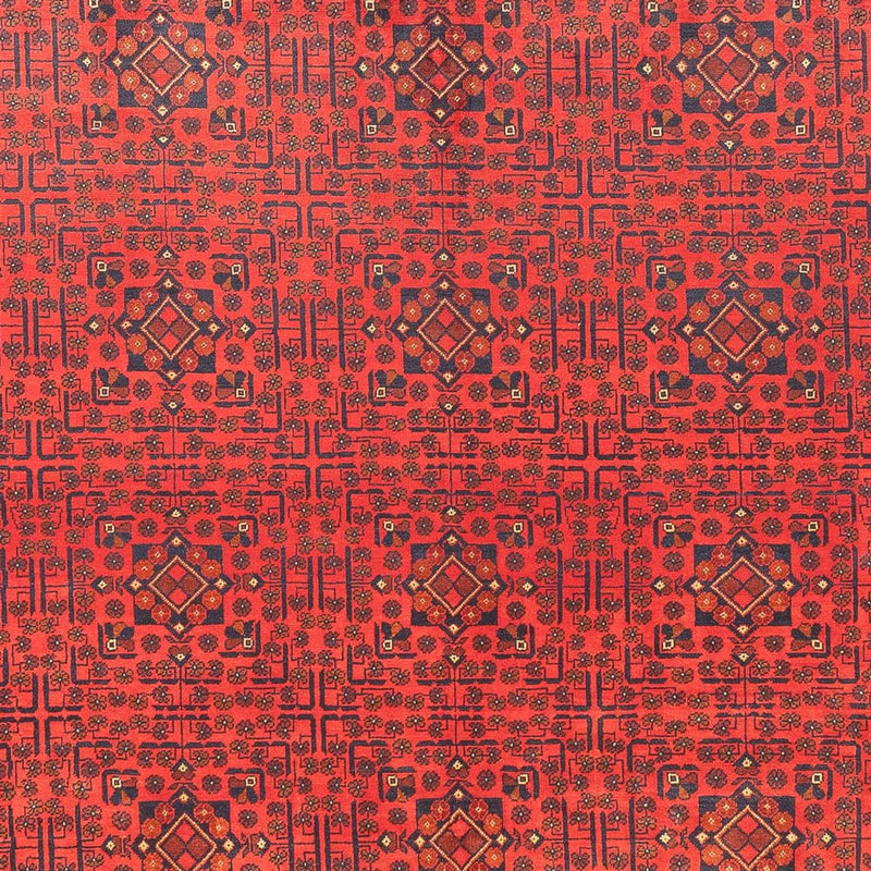 Tapis afghan - Kunduz - 376 x 294 cm - rouge