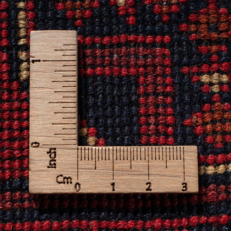 Tapis afghan - Kunduz - 376 x 294 cm - rouge