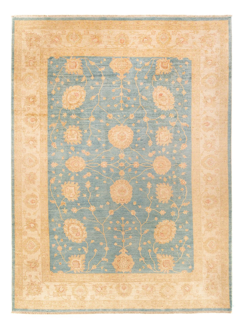 Tapis Ziegler - 363 x 277 cm - bleu clair