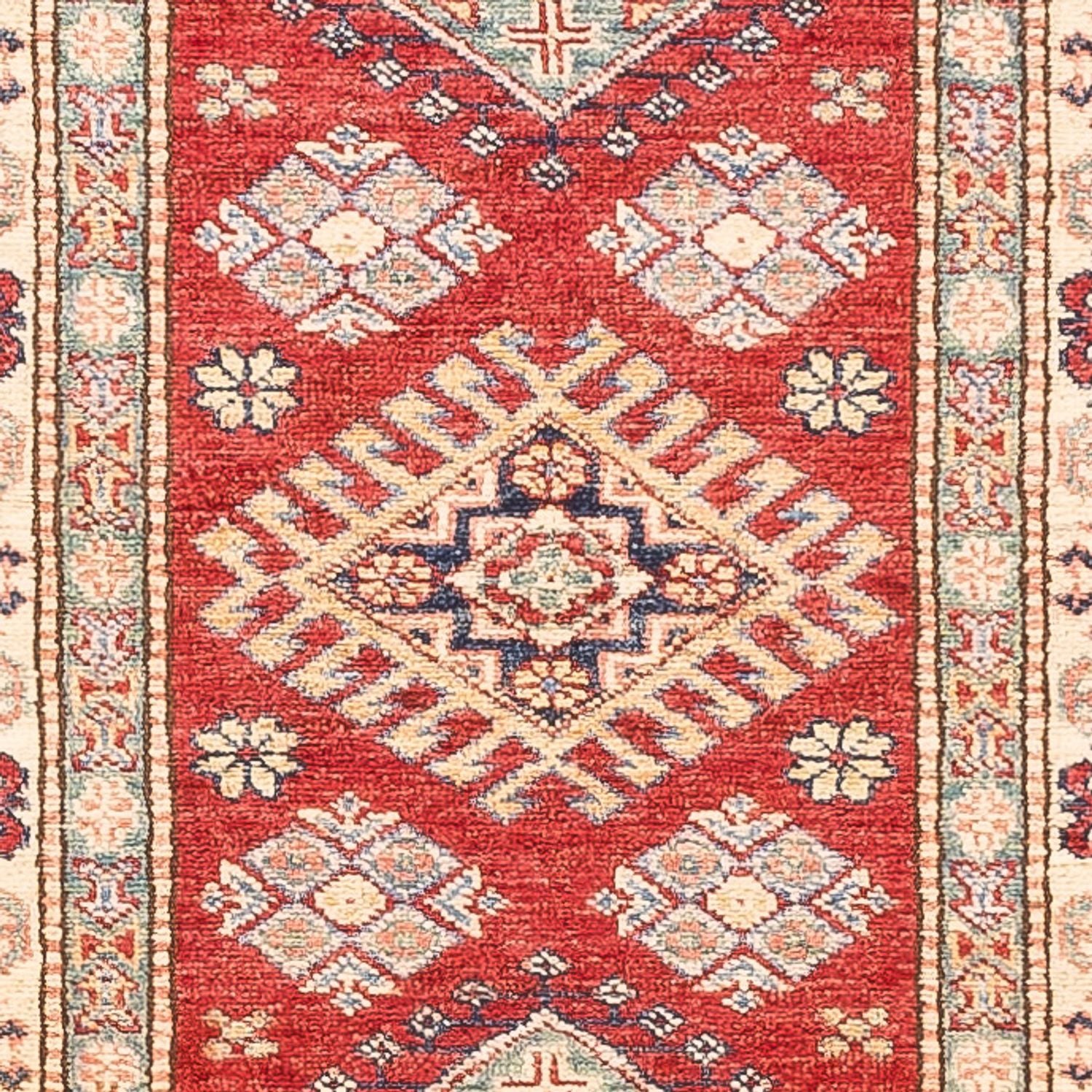 Läufer Ziegler - Kazak - 304 x 80 cm - rot