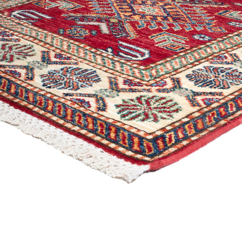 Tapis de couloir Tapis Ziegler - Kazak - 294 x 82 cm - rouge