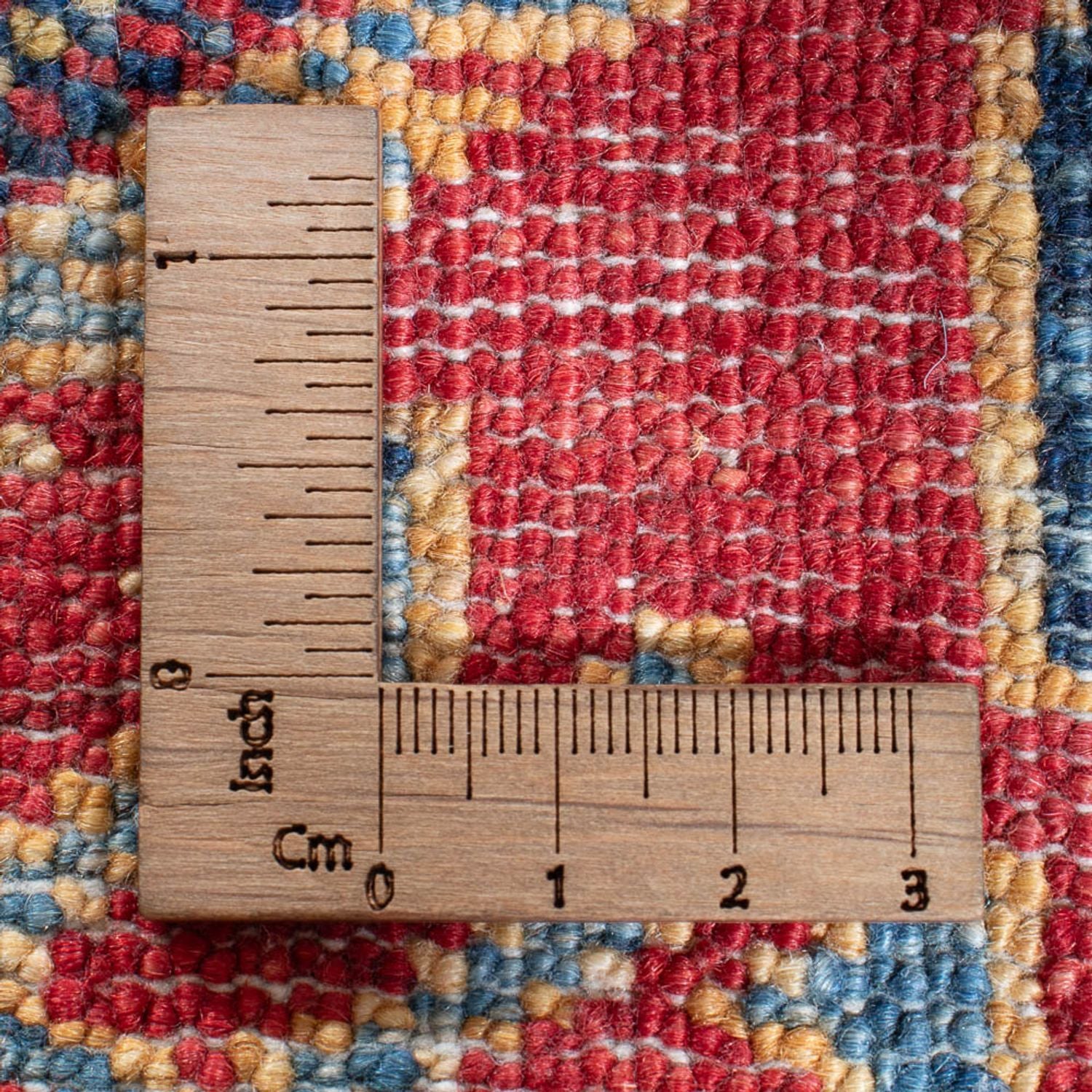 Tapis de couloir Tapis Ziegler - Kazak - 293 x 81 cm - rouge