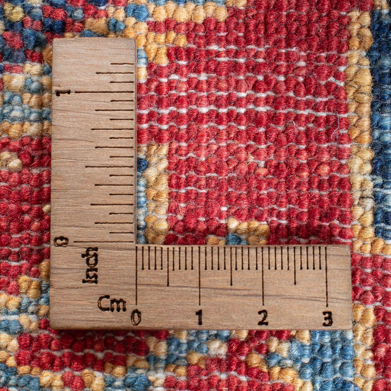 Tapis de couloir Tapis Ziegler - Kazak - 293 x 81 cm - rouge