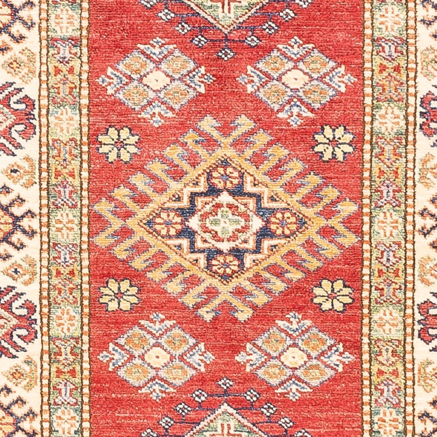Tapis de couloir Tapis Ziegler - Kazak - 305 x 79 cm - rouge