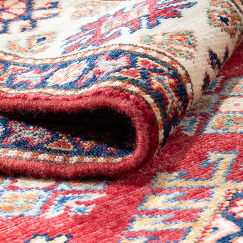 Tapis de couloir Tapis Ziegler - Kazak - 305 x 79 cm - rouge