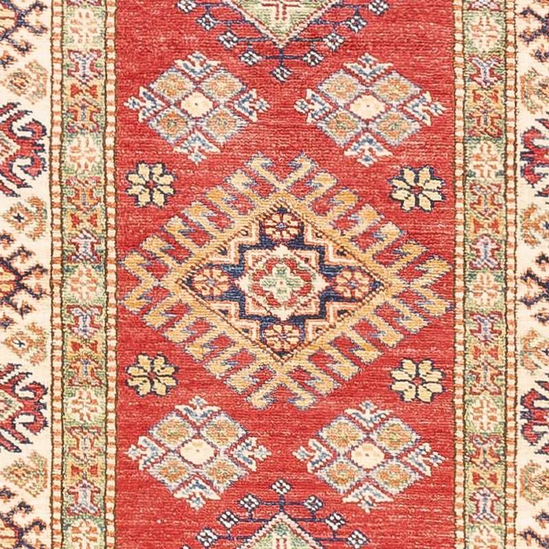 Tapis de couloir Tapis Ziegler - Kazak - 305 x 77 cm - rouge