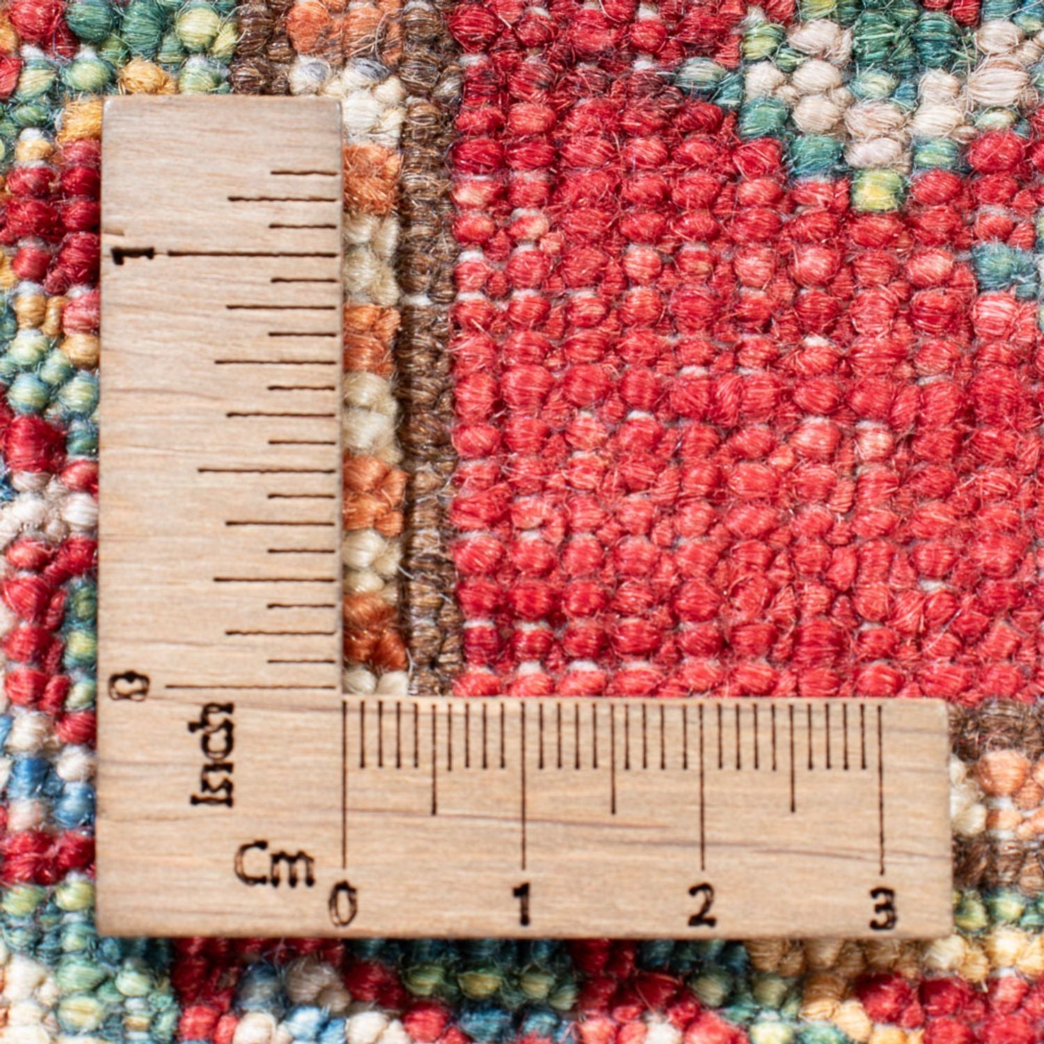 Tapis de couloir Tapis Ziegler - Kazak - 305 x 77 cm - rouge