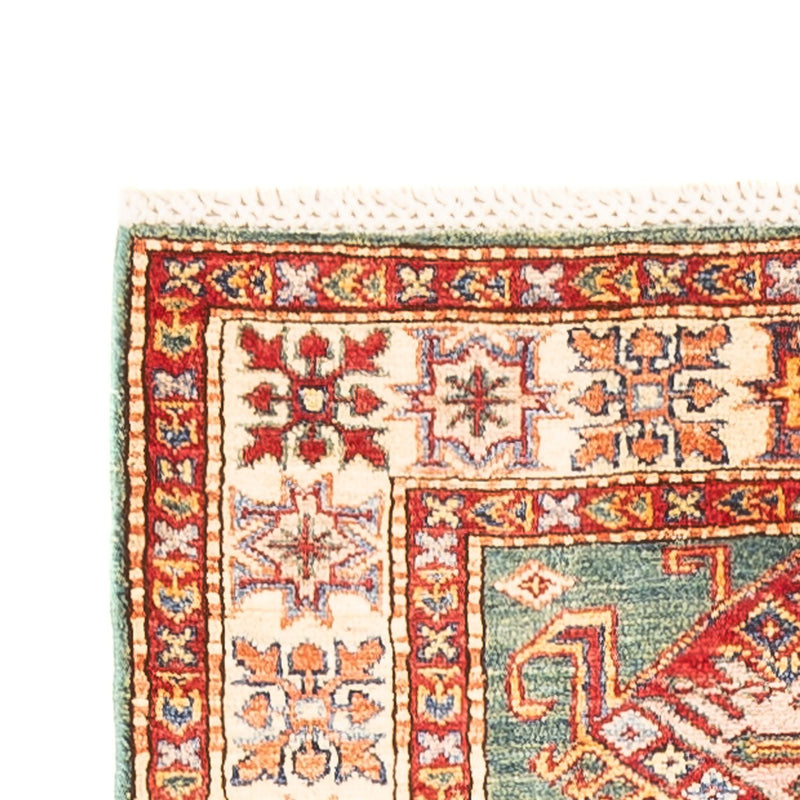 Tapis de couloir Tapis Ziegler - Kazak - 298 x 79 cm - vert