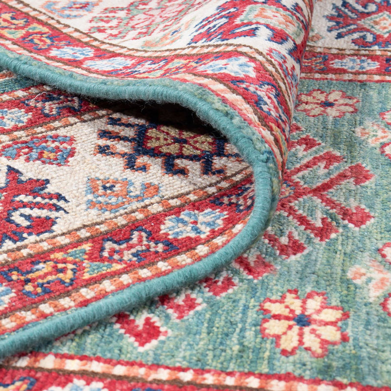 Tapis de couloir Tapis Ziegler - Kazak - 310 x 83 cm - vert