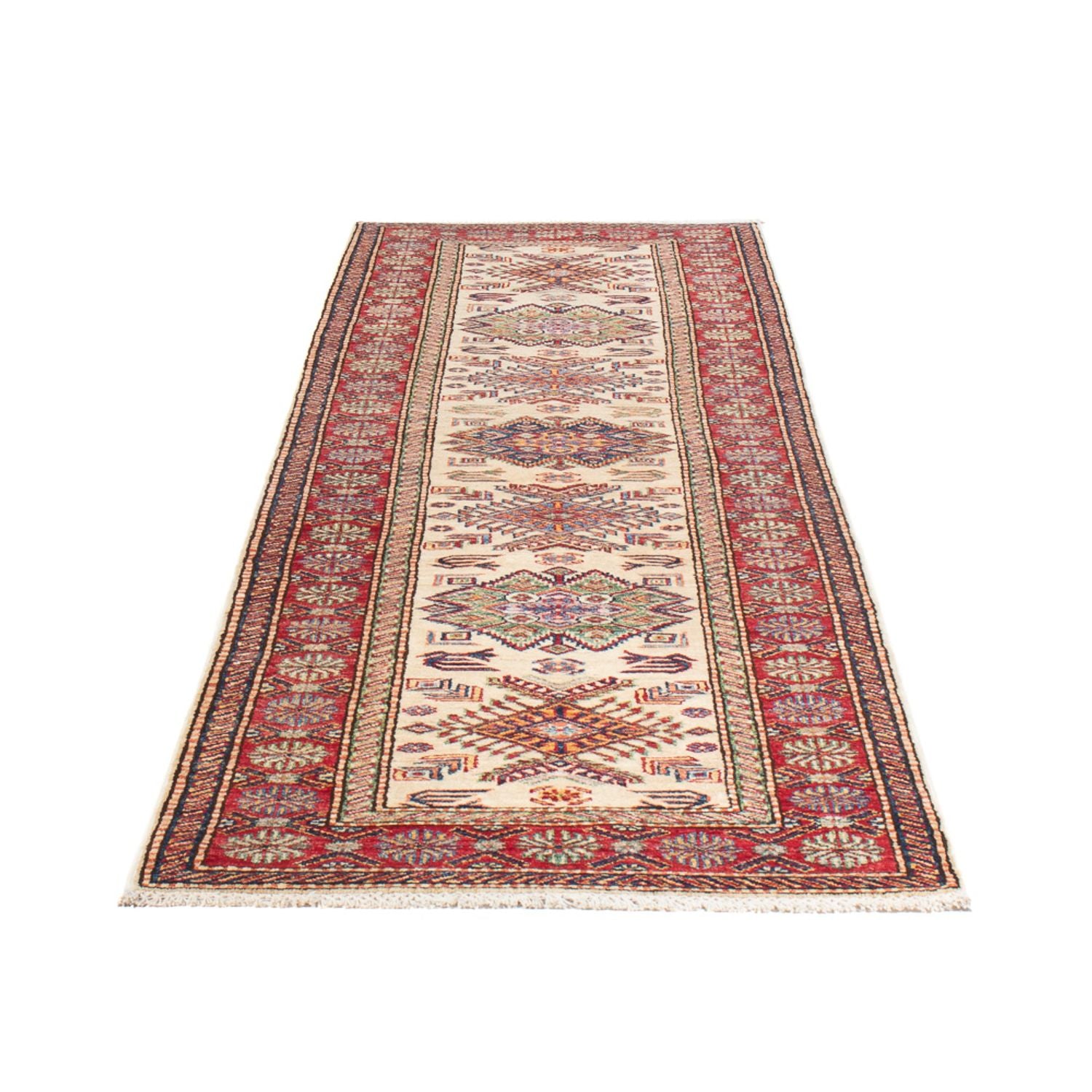 Tapis de couloir Tapis Ziegler - Kazak - 300 x 81 cm - beige
