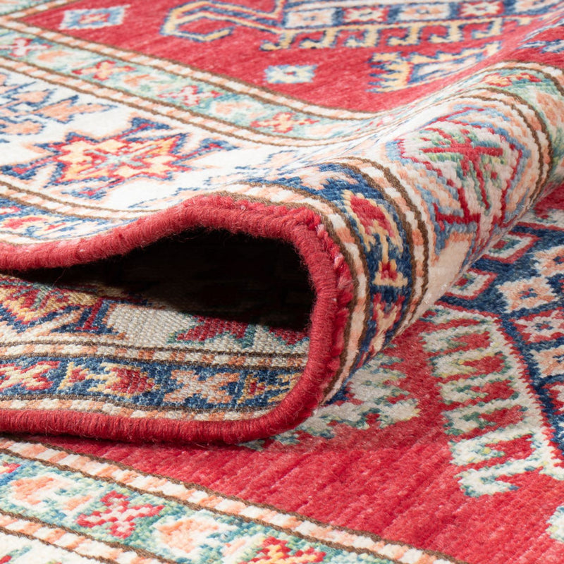 Tapis de couloir Tapis Ziegler - Kazak - 314 x 85 cm - rouge