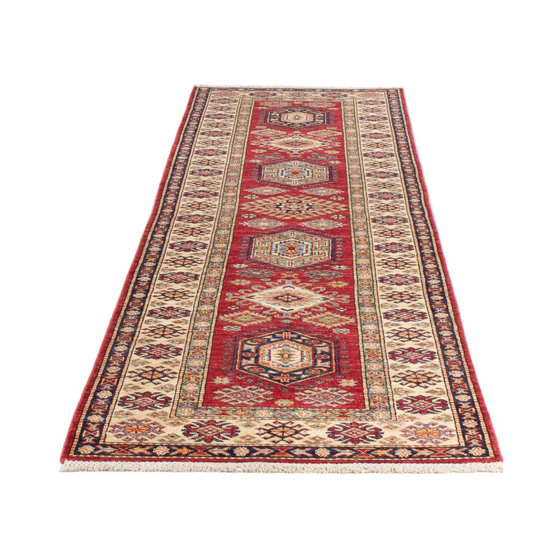 Tapis de couloir Tapis Ziegler - Kazak - 303 x 79 cm - rouge