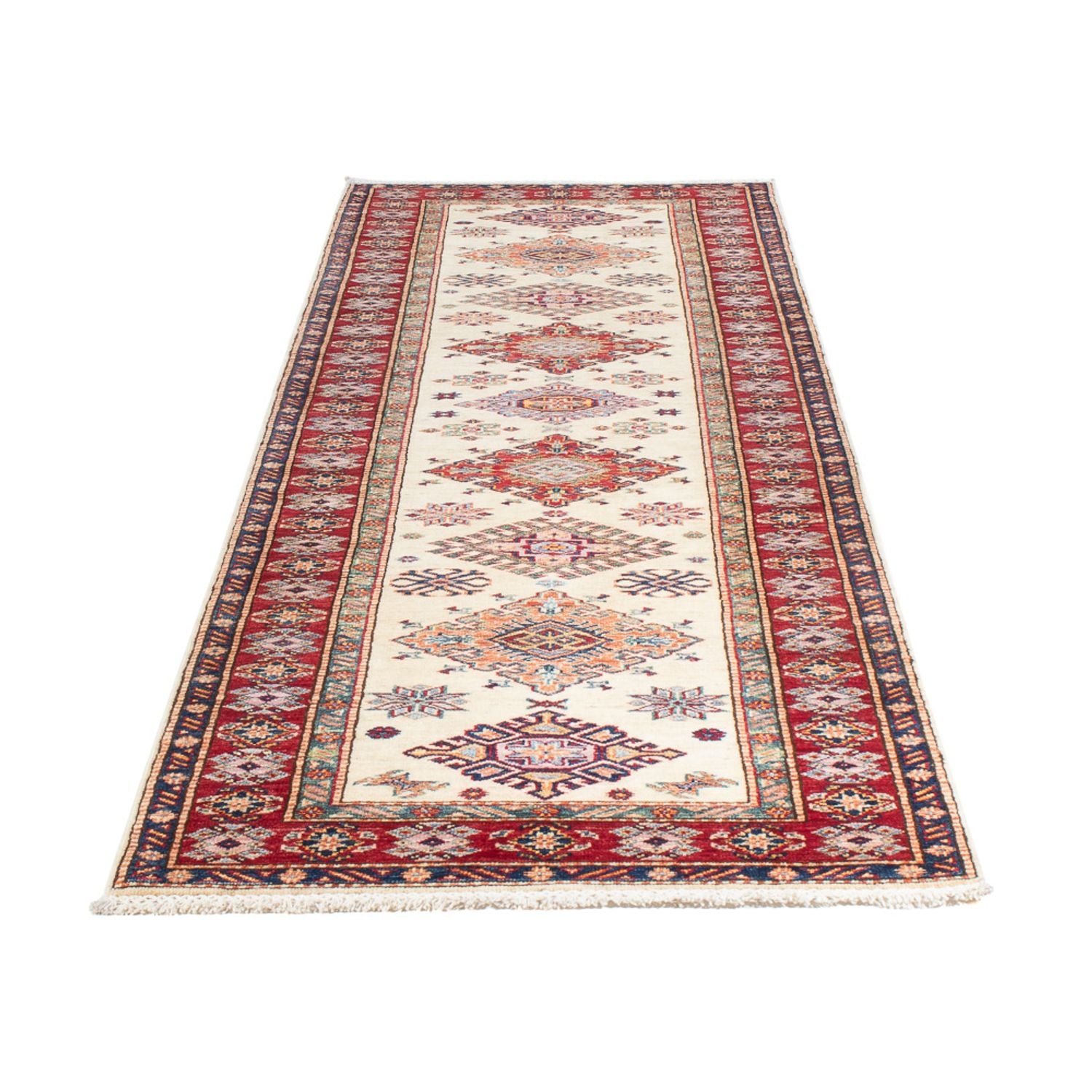 Tapis de couloir Tapis Ziegler - Kazak - 305 x 85 cm - beige
