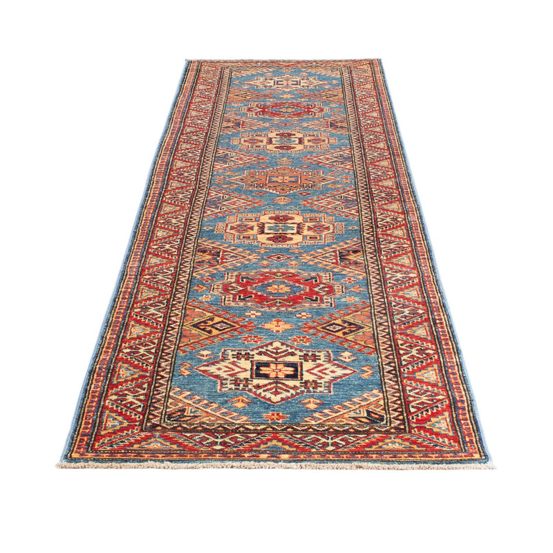 Tapis de couloir Tapis Ziegler - Kazak - 312 x 75 cm - turquoise
