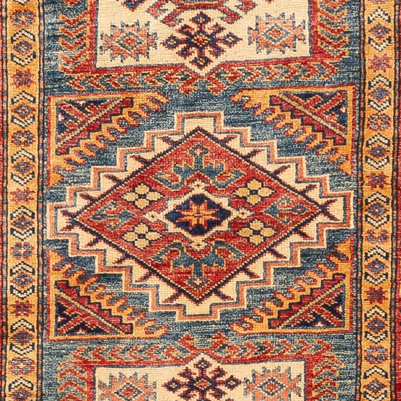 Tapis de couloir Tapis Ziegler - Kazak - 307 x 78 cm - beige foncé