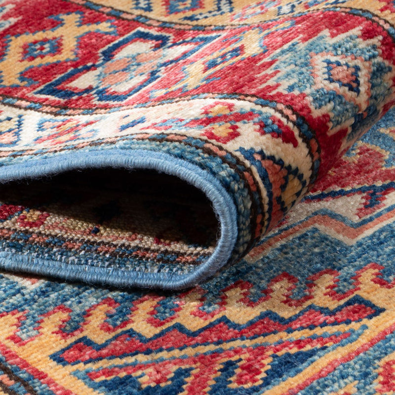 Tapis de couloir Tapis Ziegler - Kazak - 307 x 78 cm - beige foncé