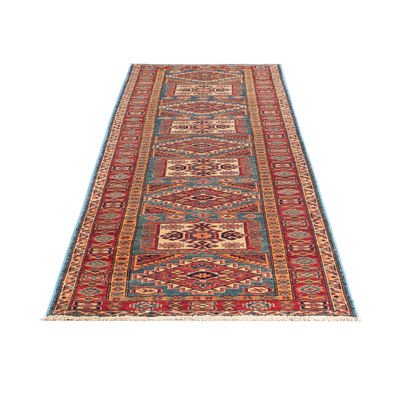 Tapis de couloir Tapis Ziegler - Kazak - 307 x 78 cm - beige foncé