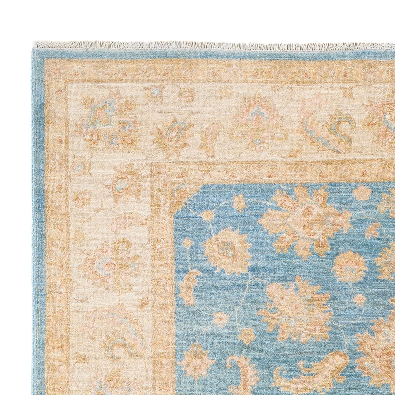 Tapis Ziegler - 236 x 176 cm - bleu