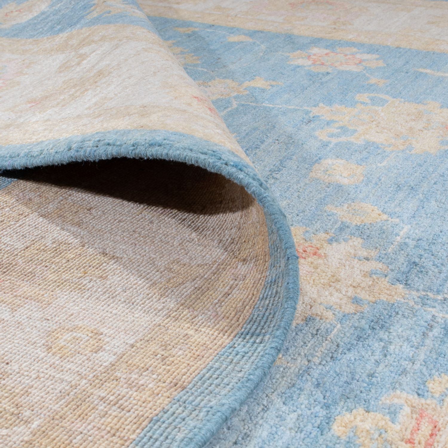 Tapis Ziegler - 240 x 172 cm - bleu