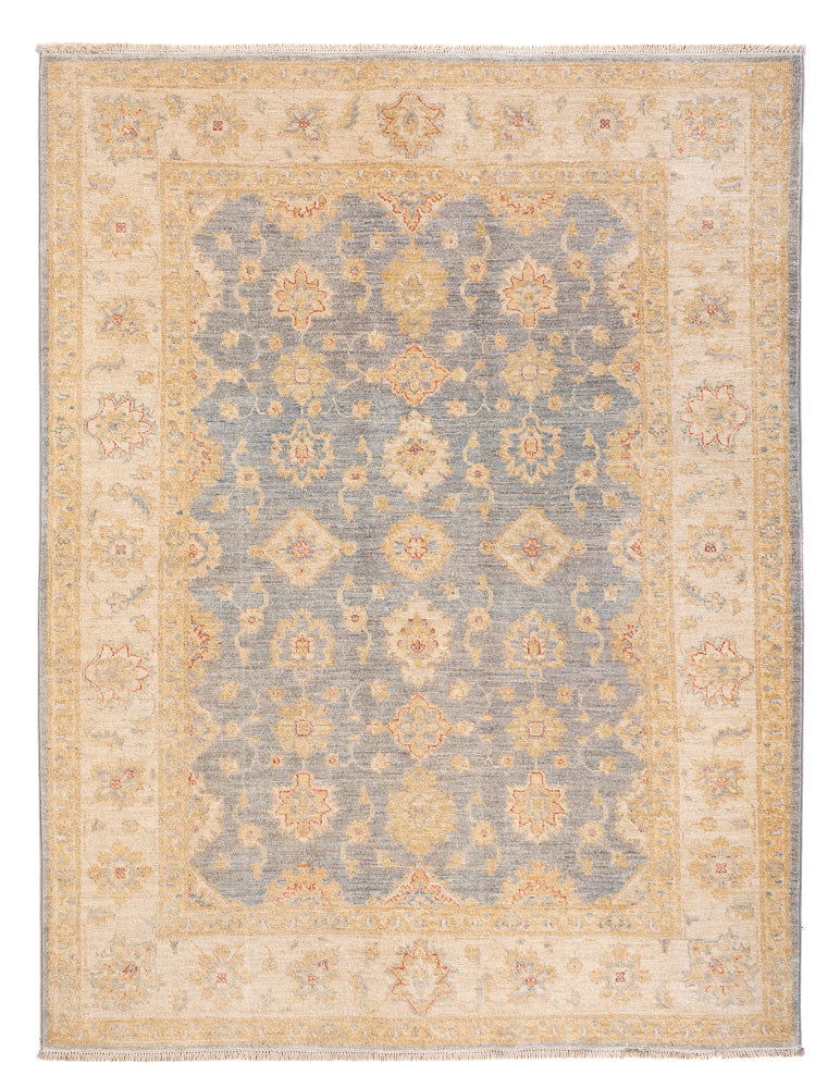 Tapis Ziegler - 201 x 151 cm - bleu pétrole