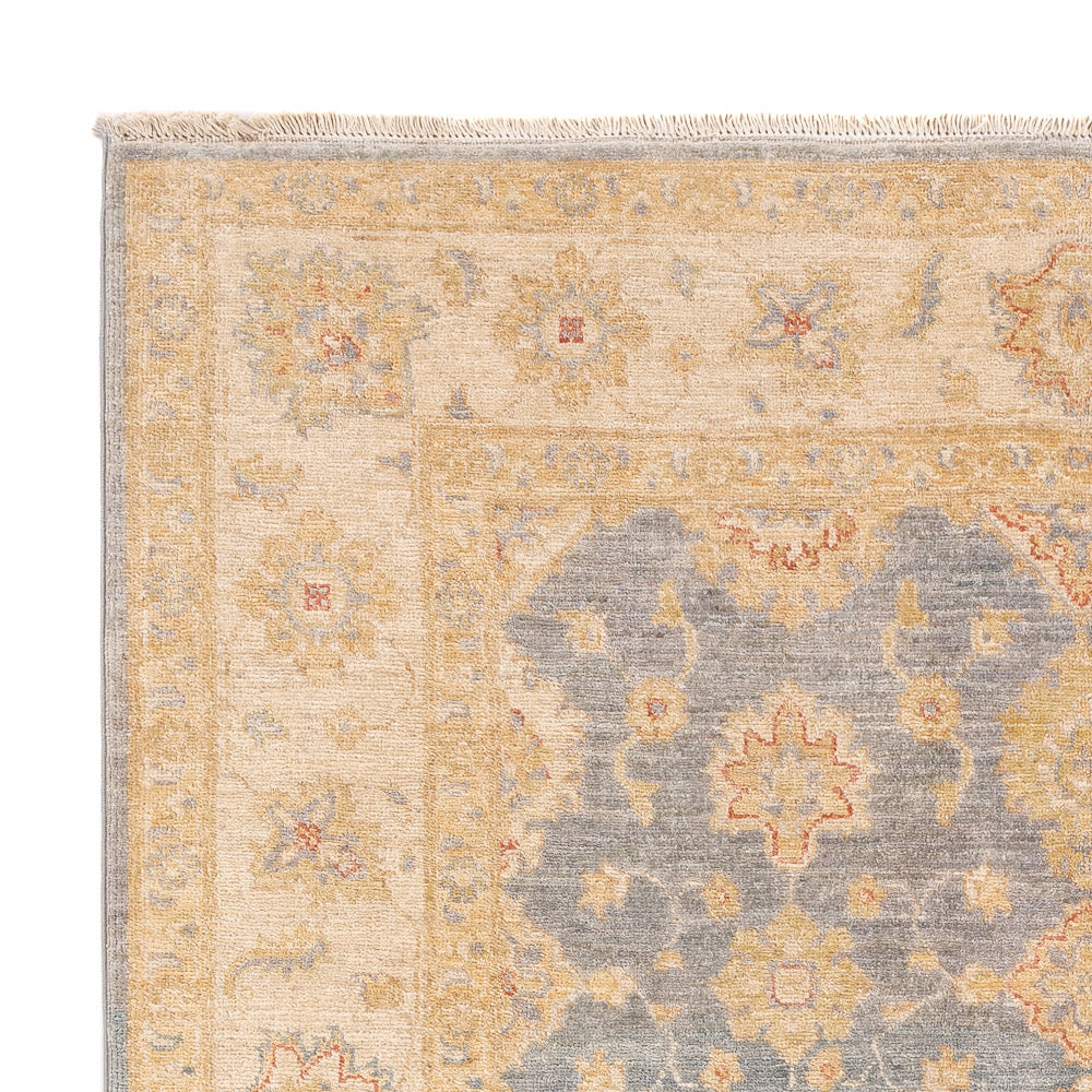 Tapis Ziegler - 201 x 151 cm - bleu pétrole