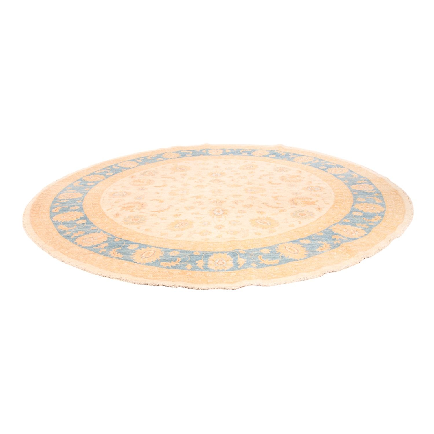 Tapis Ziegler ronde  - 246 x 245 cm - beige