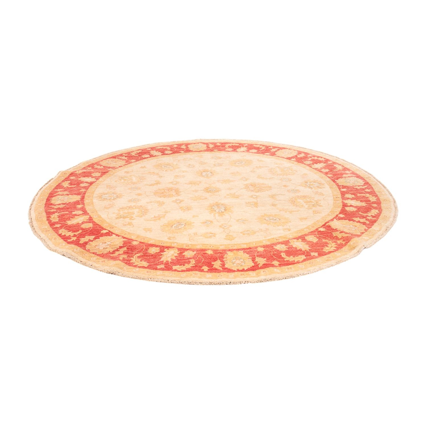 Tapis Ziegler ronde  - 203 x 198 cm - beige