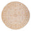 Tapis Ziegler ronde  - 150 x 147 cm - beige