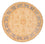 Tapis Ziegler ronde  - 94 x 97 cm - beige