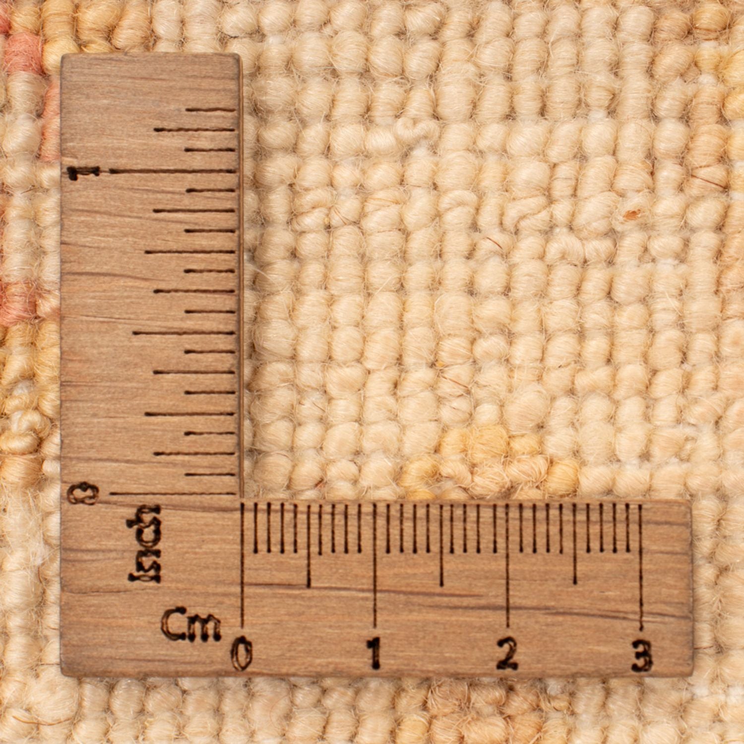 Tapis Ziegler ronde  - 94 x 97 cm - beige