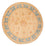 Tapis Ziegler ronde  - 96 x 96 cm - beige
