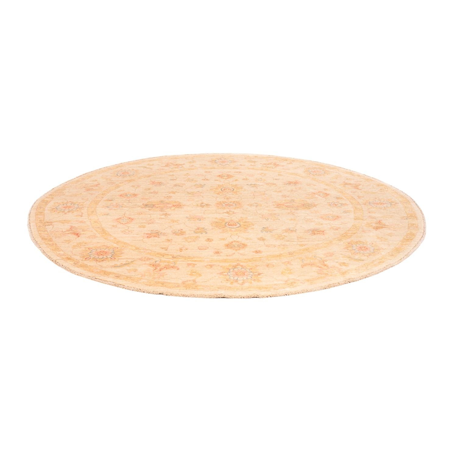 Tapis Ziegler ronde  - 200 x 198 cm - beige
