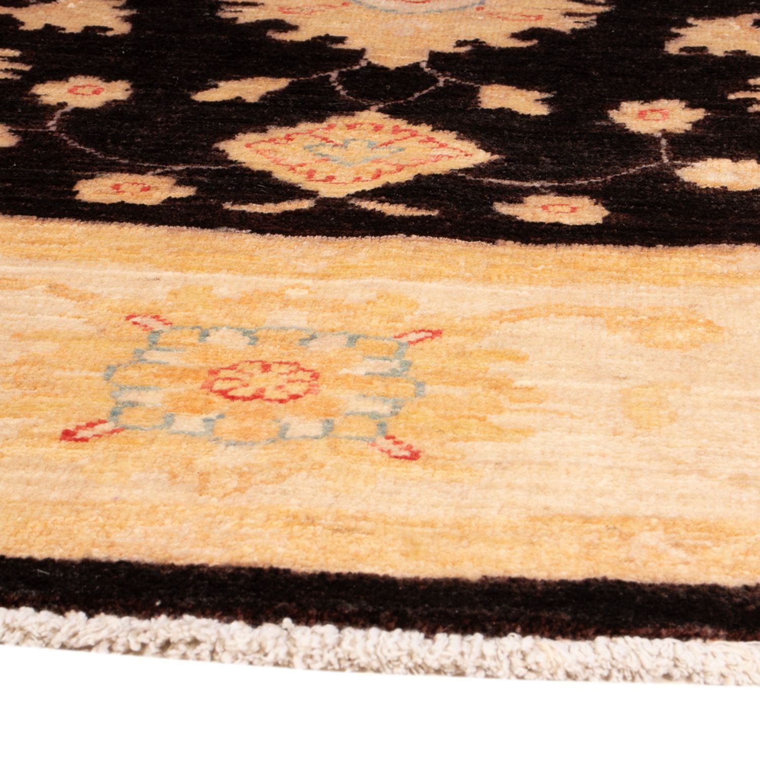 Tapis Ziegler ronde  - 198 x 201 cm - noir