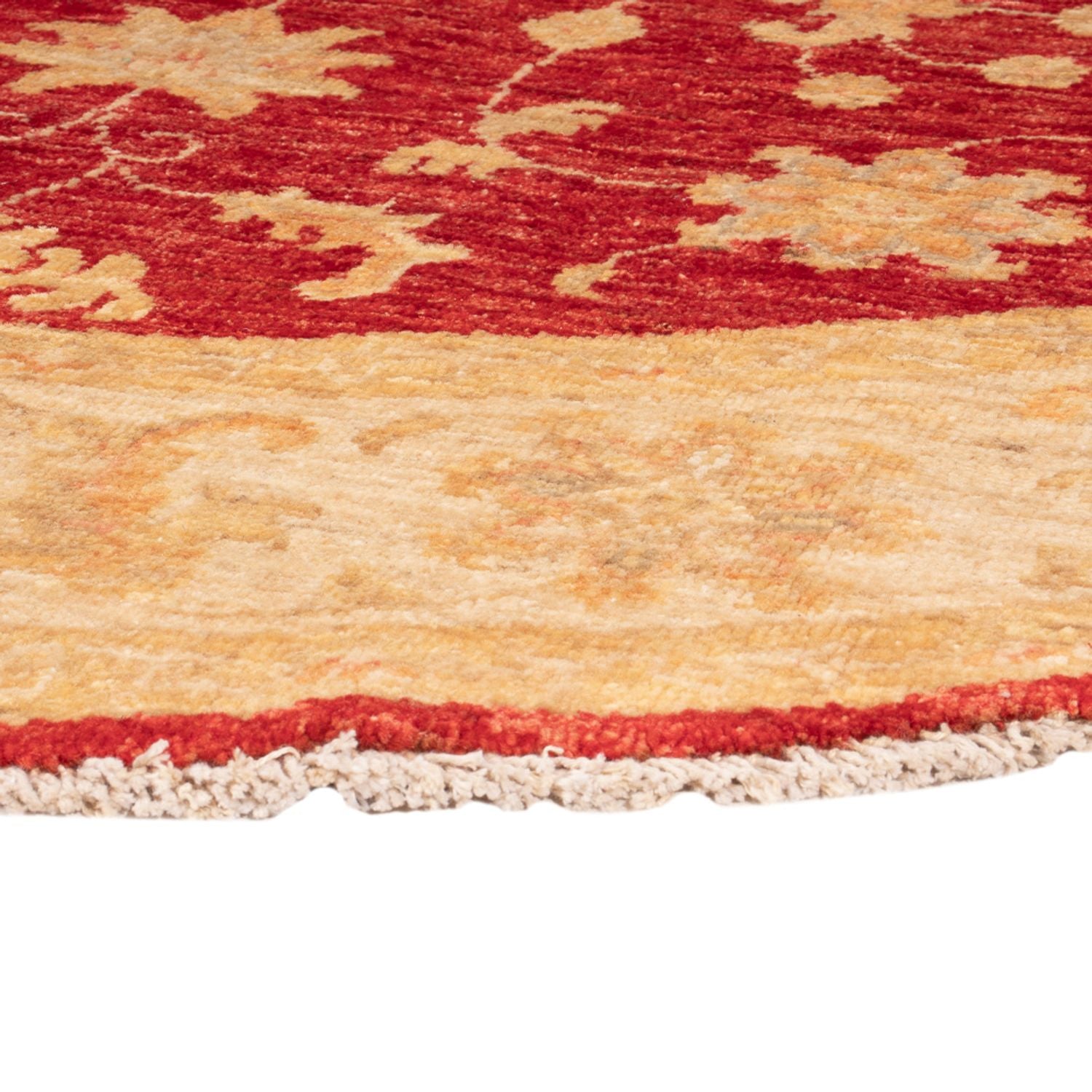 Tapis Ziegler ronde  - 149 x 149 cm - rouge