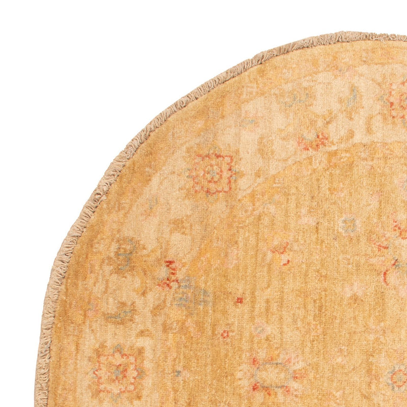 Tapis Ziegler ronde  - 95 x 98 cm - beige