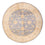 Tapis Ziegler ronde  - 200 x 197 cm - bleu de mer