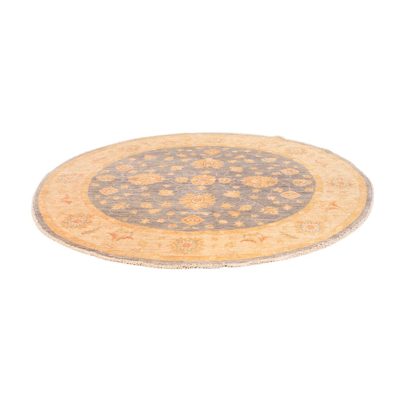 Tapis Ziegler ronde  - 200 x 197 cm - bleu de mer